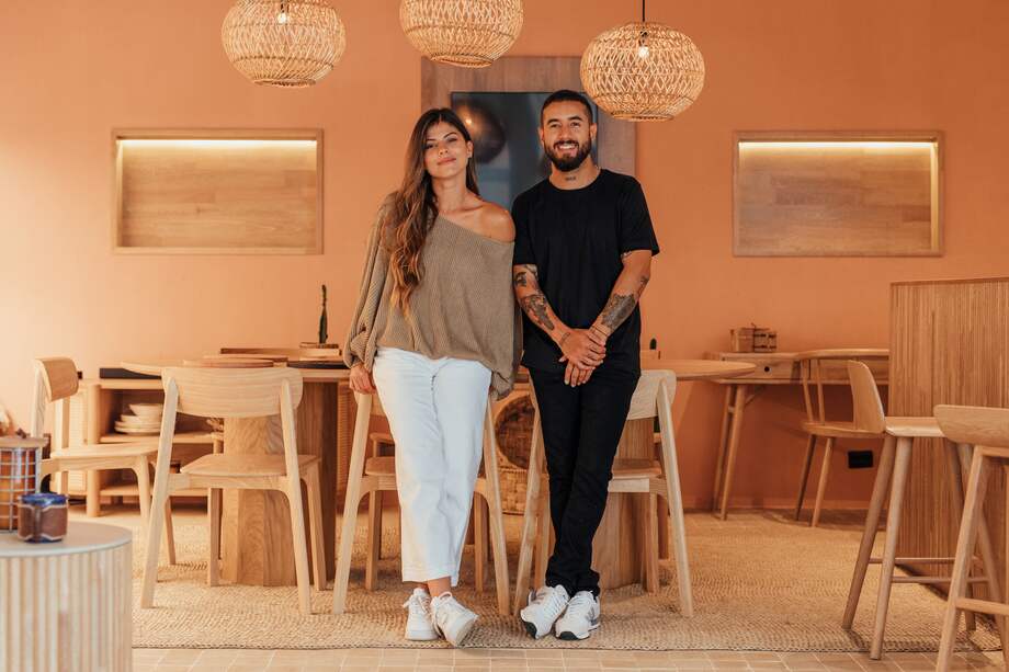 Daniela Chica y David Espinosa, los creadores de La Carpintería.