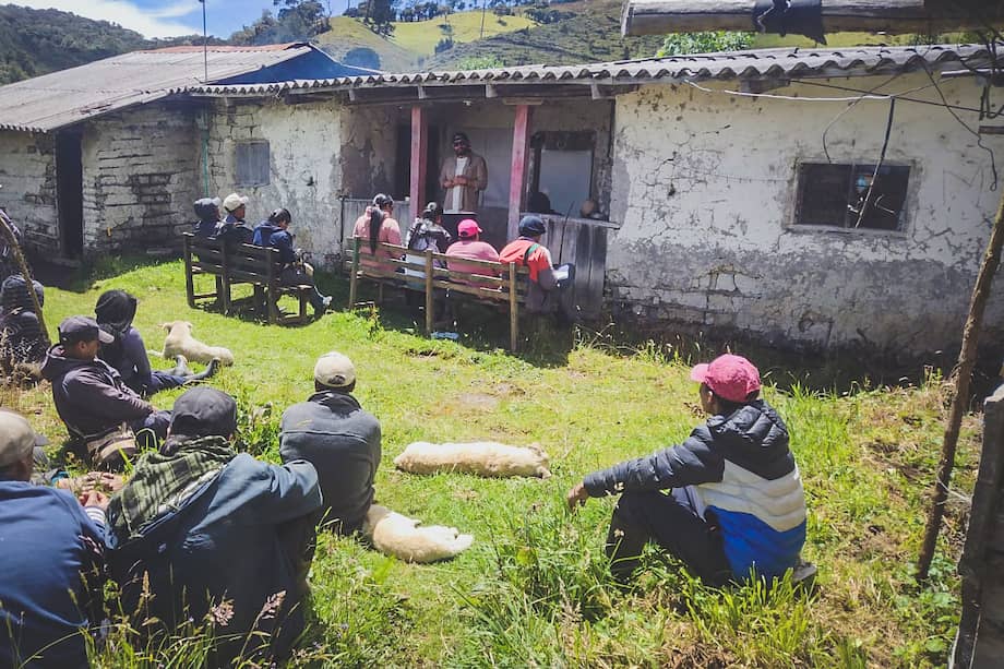 La conservación y la paz no se compran, se acuerdan.