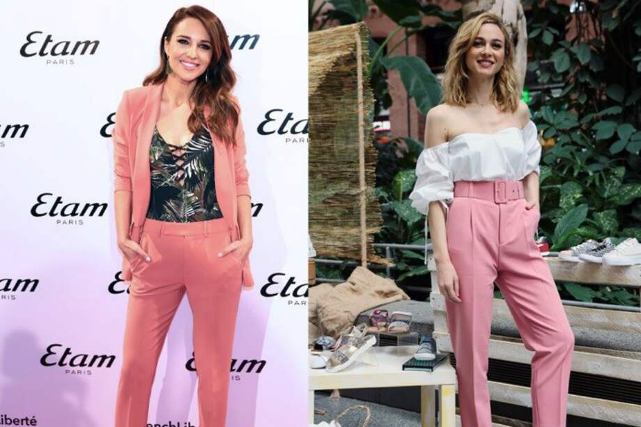 Zara marca tendencia con su nuevo traje rosa. / Cortesía