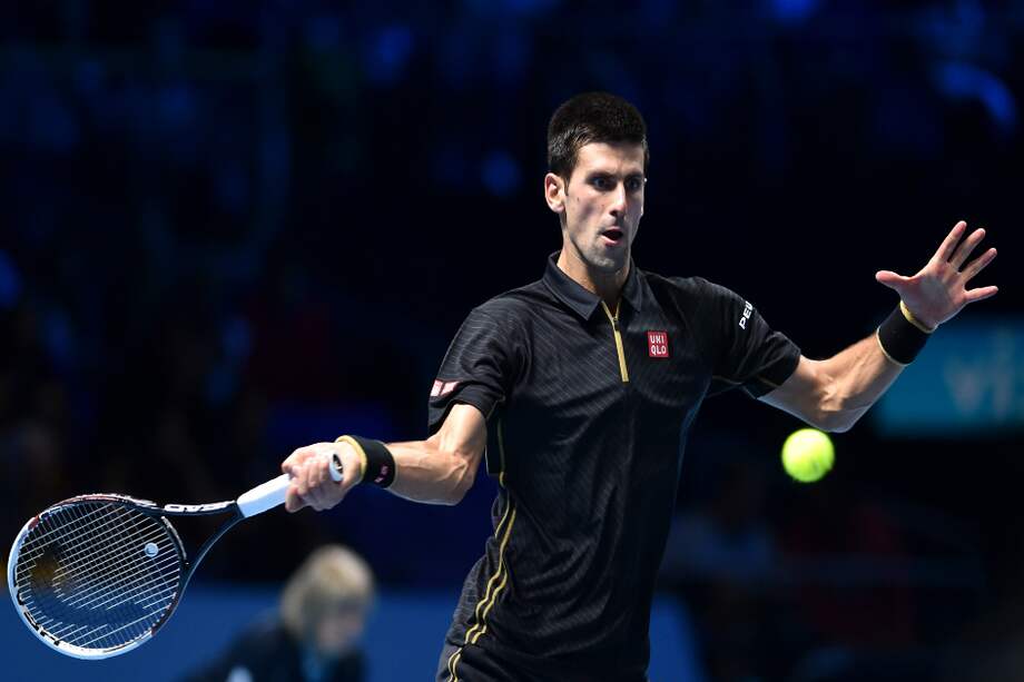 Djokovic avanzó a la final del Masters de Londres al vencer a Nishikori
