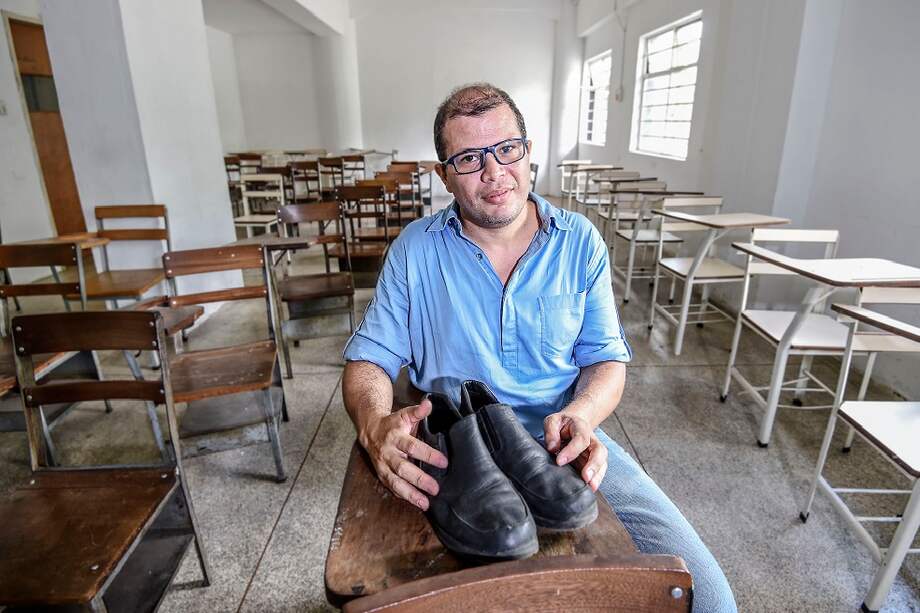 José Ibarra, profesor de la Universidad Central de Venezuela. / AFP