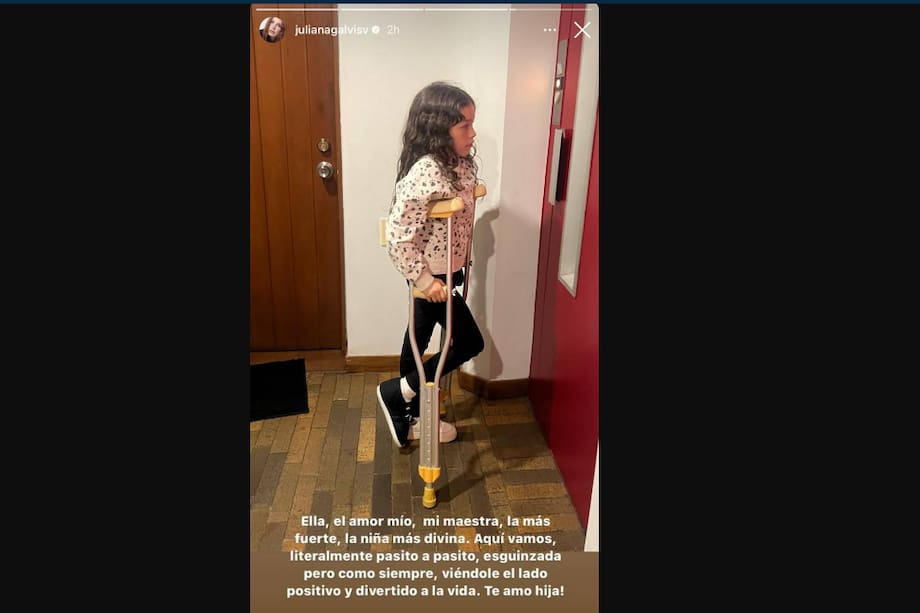 Hija de Juliana Galvis.