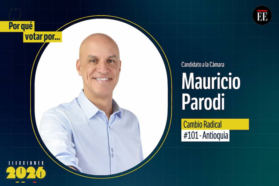 Mauricio Parodi, candidato a la Cámara.