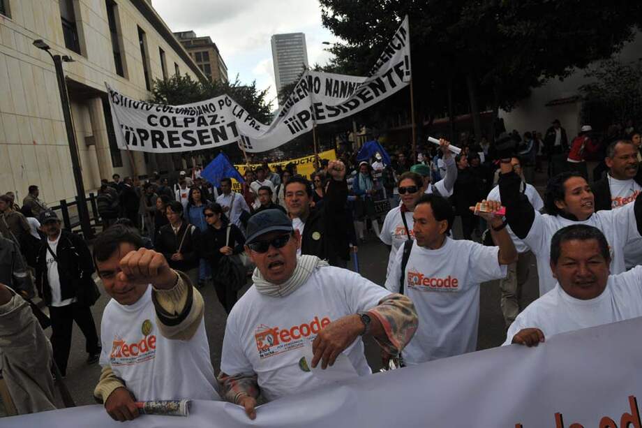 El paro de maestros iniciado hoy por Fecode es una muestra de la crisis en educación. / Archivo