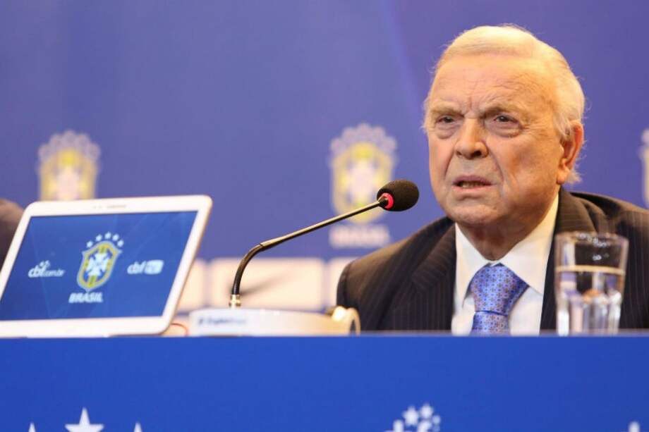 José María Marín, expresidente de la CBF. Foto: AFP