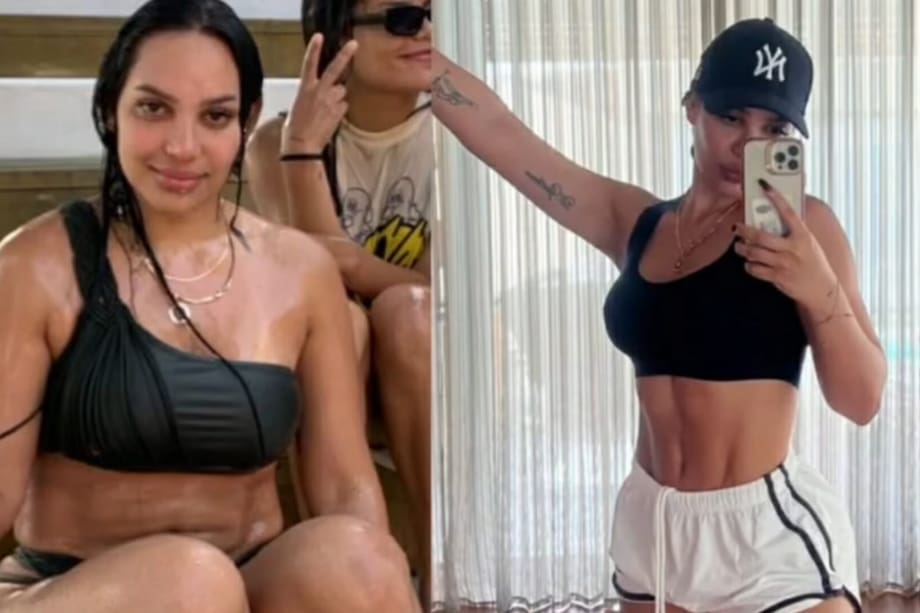 Antes y después de Andrea Valdiri.