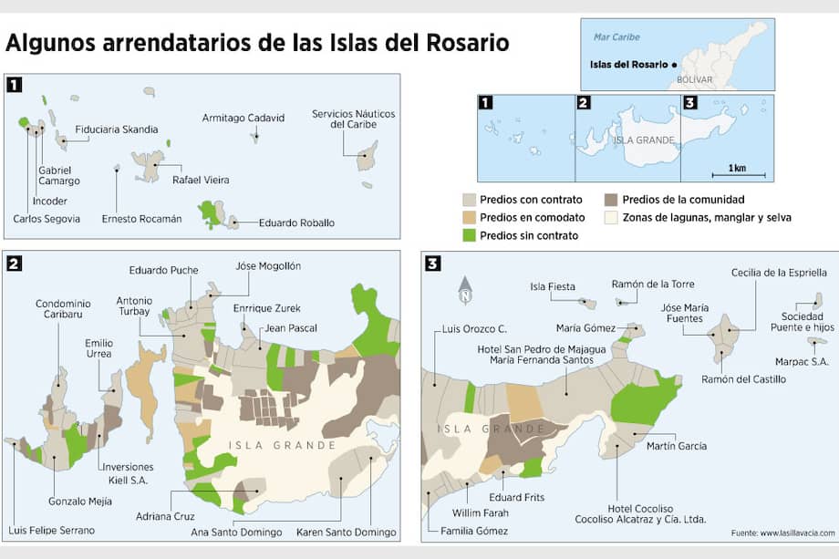 La isla que reclaman los afro