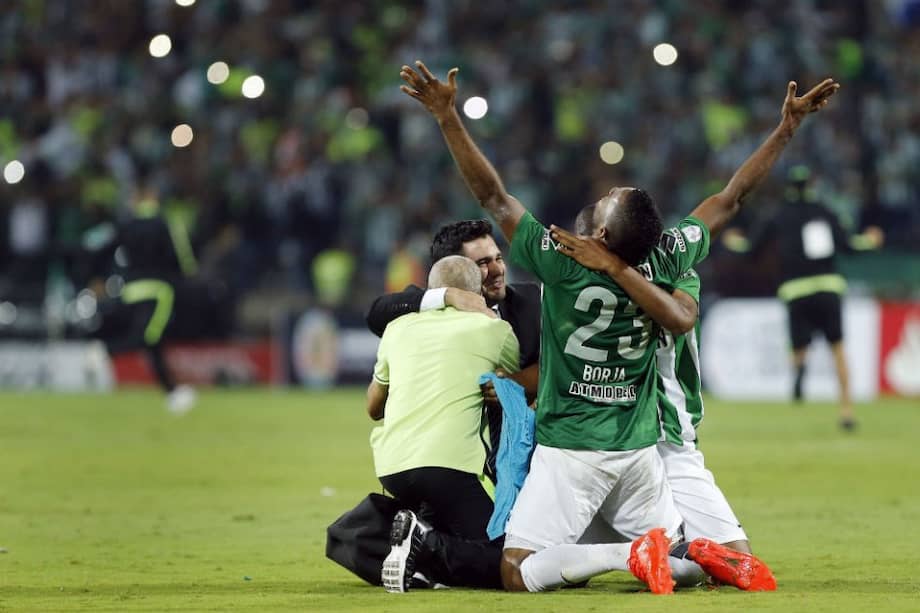 Atlético Nacional se coronó campeón de la Copa Águila. Foto: AFP