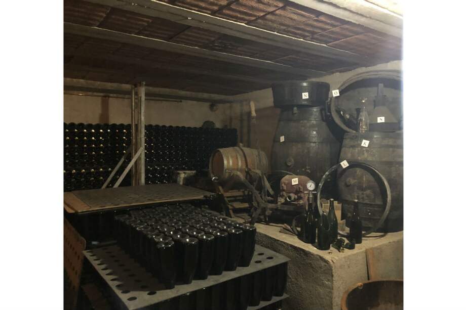 Imagen de la Cava Cuscó Berga, en Les gunyoles. / Antonio Tamez