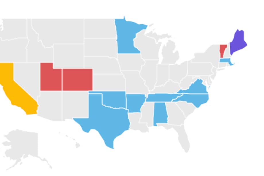 Así votaron los estadounidenses en el ‘supermartes’ demócrata