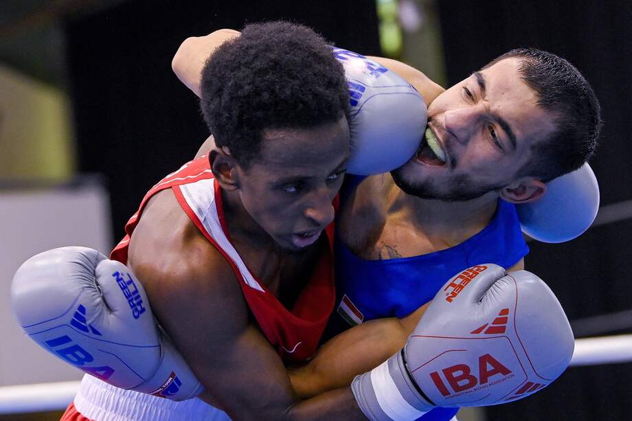 Evento de boxeo organizado por la IBA en Debrecen, Hungría.