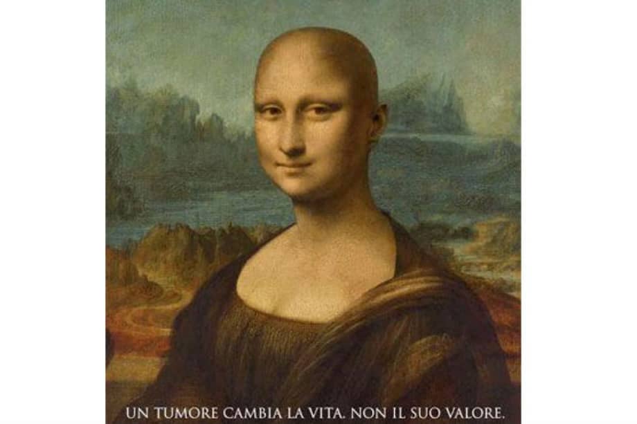 La versión calva de la Mona Lisa