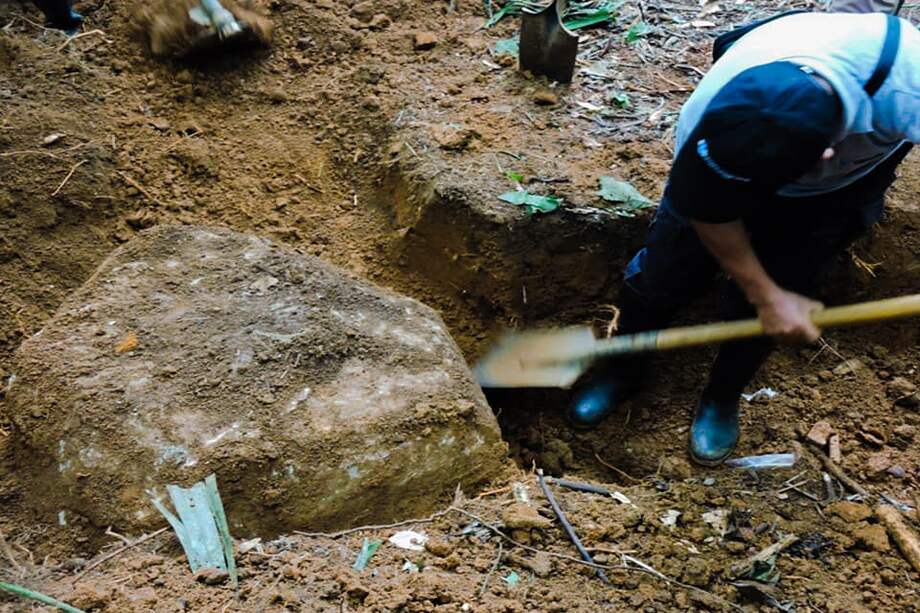 En la jornada de búsqueda también participaron habitantes de ese departamento.