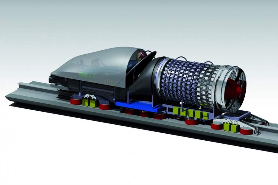 Ilustración de cómo será el tren Hyperloop. / / Wikimedia - creative commons