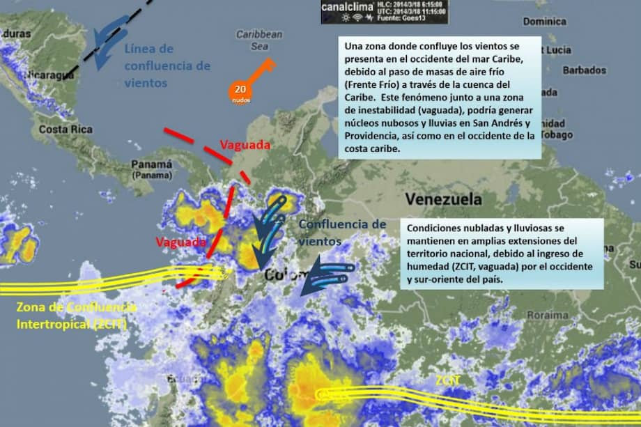 Pronóstico del clima para este 18 de marzo