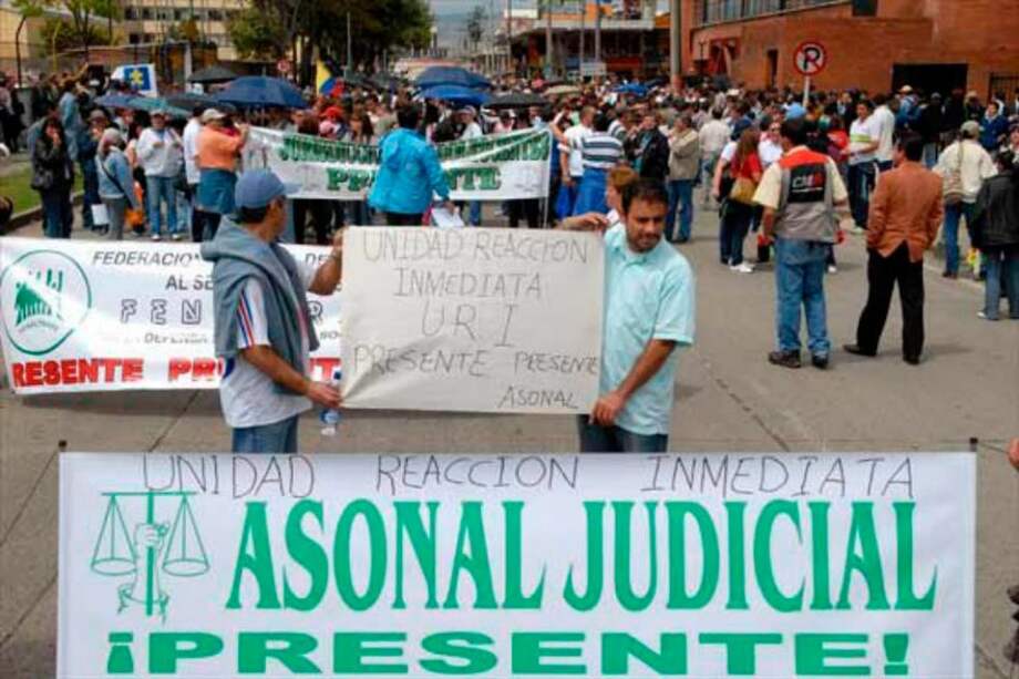 Asonal sostiene que paro de la rama judicial será indefinido