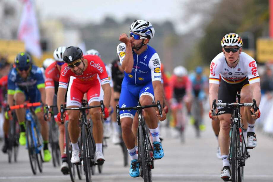 Fernando Gaviria estará en el Giro de Italia. / AFP