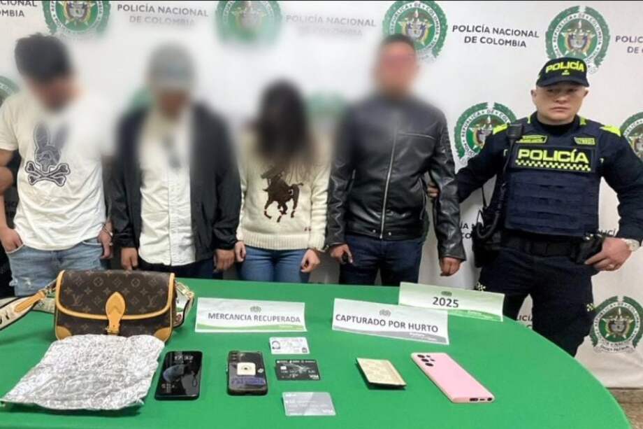 Uno de los capturados contaba con medida de prisión domiciliaria.