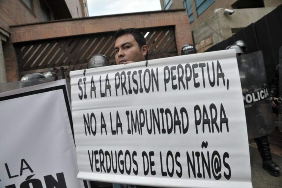 La cadena perpetua a violadores de niños es un tema que genera también división en la opinión pública. / Óscar Pérez - Archivo El Espectador