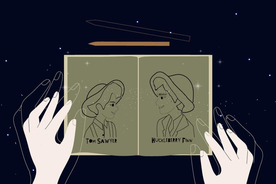 Cuando Twain presentó "Las aventuras de Tom Sawyer" escribió: “Muchas de las aventuras recogidas en este libro sucedieron en la realidad; una o dos fueron el resultado de mis propias experiencias, y el resto de lances acaecidos a otros muchachos que estudiaron conmigo en la escuela. Huck Finn está todo de la vida real. Tom Sawyer, también, aunque su personalidad esté formada por un conjunto de rasgos que caracterizaban a tres chicos a quienes yo conocía".