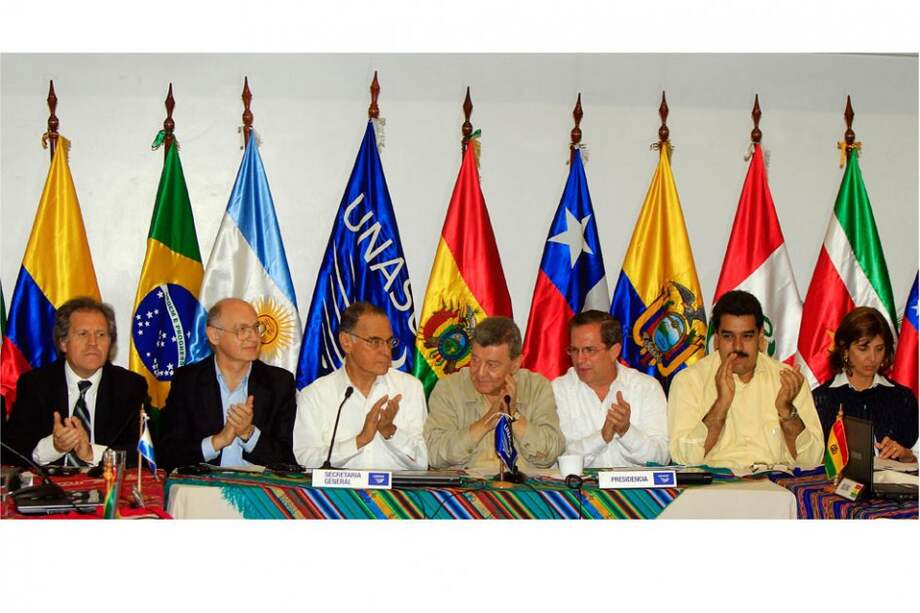 Unasur en caso Assange. Foto: EFE