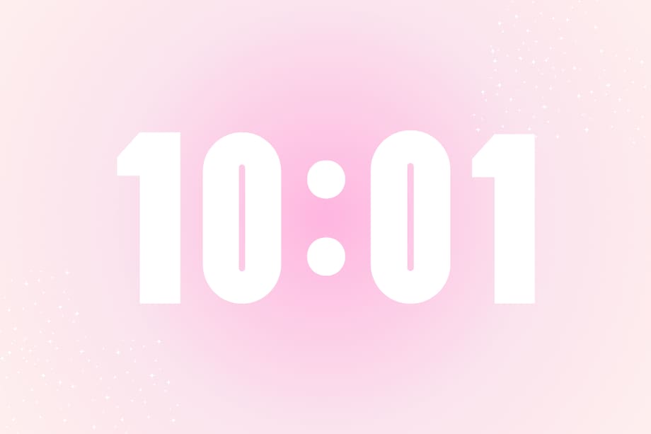 Te contamos cuál es el significado espiritual de 10:01, su interpretación en el amor y la numerología.