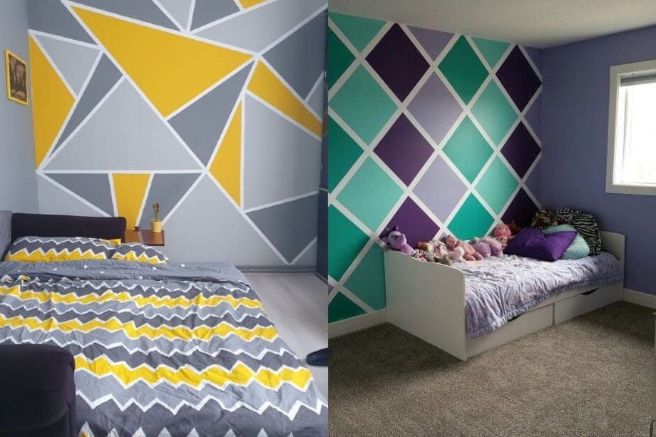 Los patrones geométricos son modernos y versátiles.