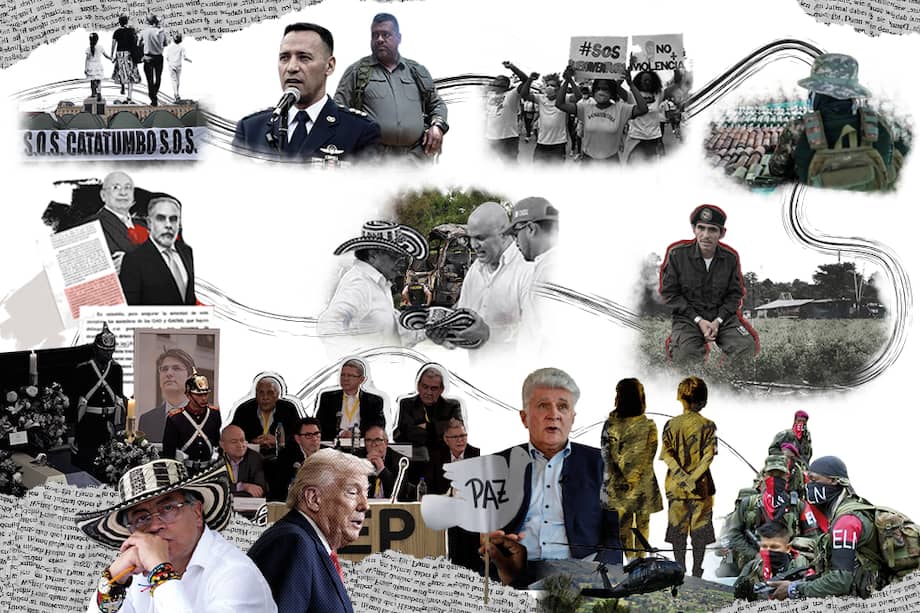 El fantasma de la violencia armada se volvió a sentir con fuerza en varias regiones del país. También flaqueó el apoyo al Acuerdo de Paz de 2016.