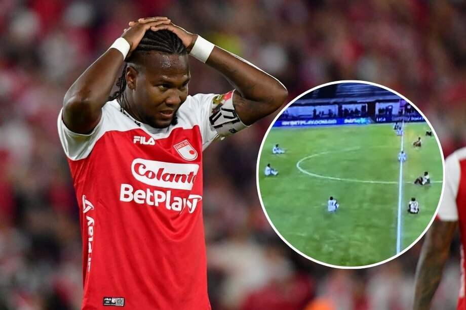 Durante los primeros segundos de cada uno de los partidos con los que cerró la fecha 20 de la Liga BetPlay, los futbolistas protestaron quedándose quietos.