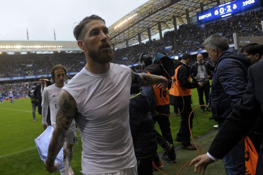Sergio Ramos, capitán del Real Madrid. Foto: AFP