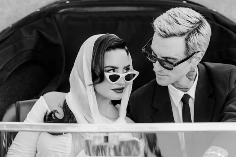 Demi Lovato y Jordan Jutes.