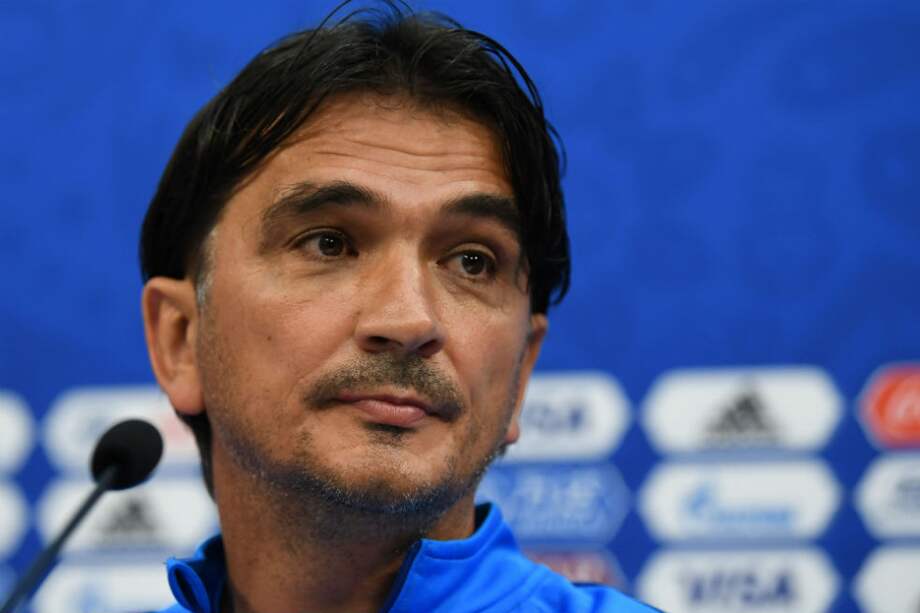 Zlatko Dalic, entrenador de la selección de Croacia. / AFP