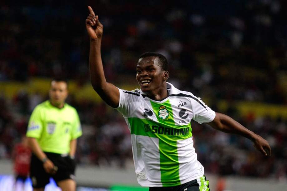 El jugador de Santos, Carlos Darwin Quintero. / EFE / Ulises Ruiz Basurto