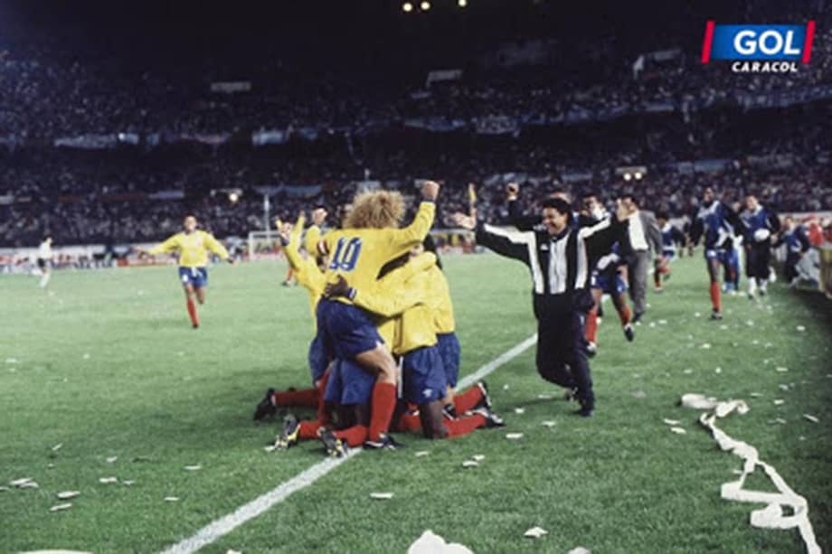 Momentos históricos de la victoria 5-0 sobre Argentina. / Gol Caracol