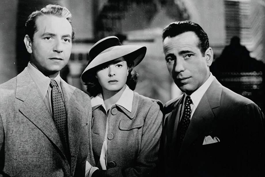 Cartel de "Casablanca", una de las producciones cinematográficas para las que pintó Campeggi. / Cortesía