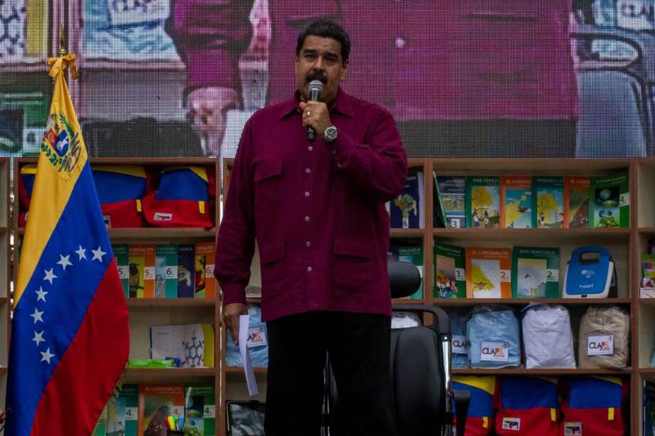 El presidente de Venezuela, Nicolás Maduro, ha aumentado el salario mínimo once veces en tres años. / EFE