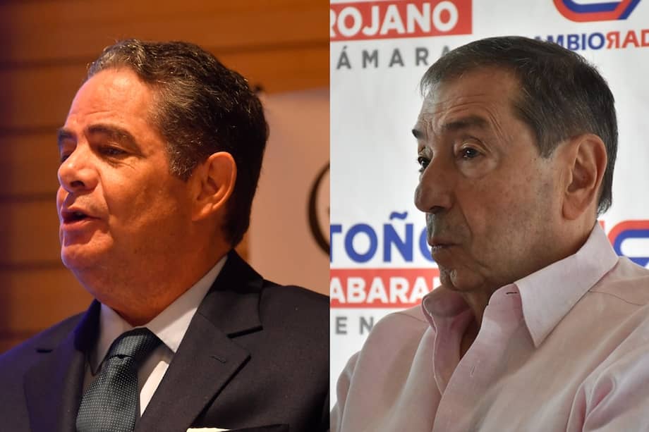 Germán Vargas Lleras y Fuad Char.