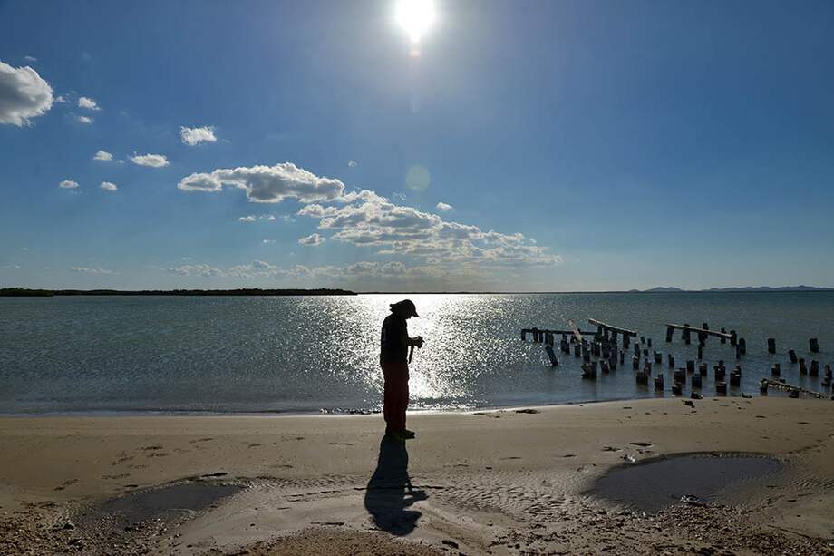 El Parque Bahía Portete cubre una superficie de 125 km2 y alcanza 13 km de diámetro. La comunidad wayuu lo llamó Kaurrele (perla del Mar Caribe). EFE