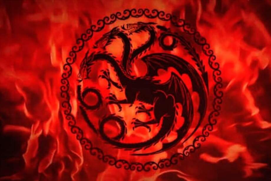 Imagen de la casa Targaryen, una de las protagonistas en Juego de Tronos, cuya historia será publicada por George R.R. Martin,. / Cortesía