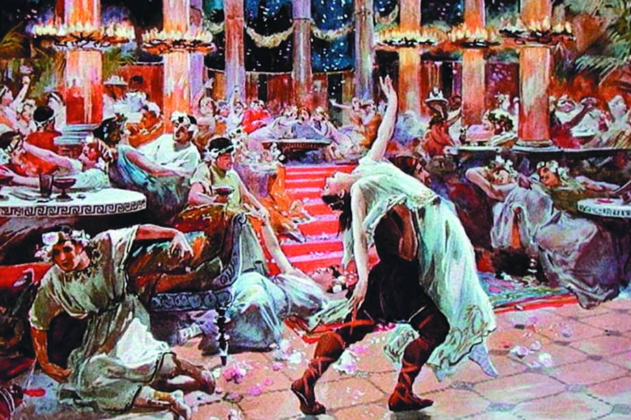 En “El satiricón” se presentan unos relatos, que, de acuerdo con esquemas morales posteriores, se podrían denominar “libertinos”.