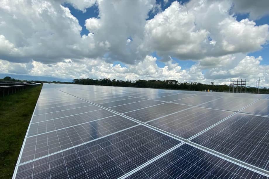 Parque Solar Castilla, en el Meta, proyecto de Ecopetrol. / Cortesía - Ecopetrol