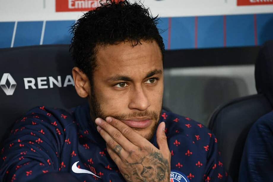 Neymar, jugador brasileño del PSG. / AFP