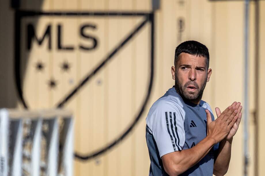 Jordi Alba ya entrena con Inter de Miami