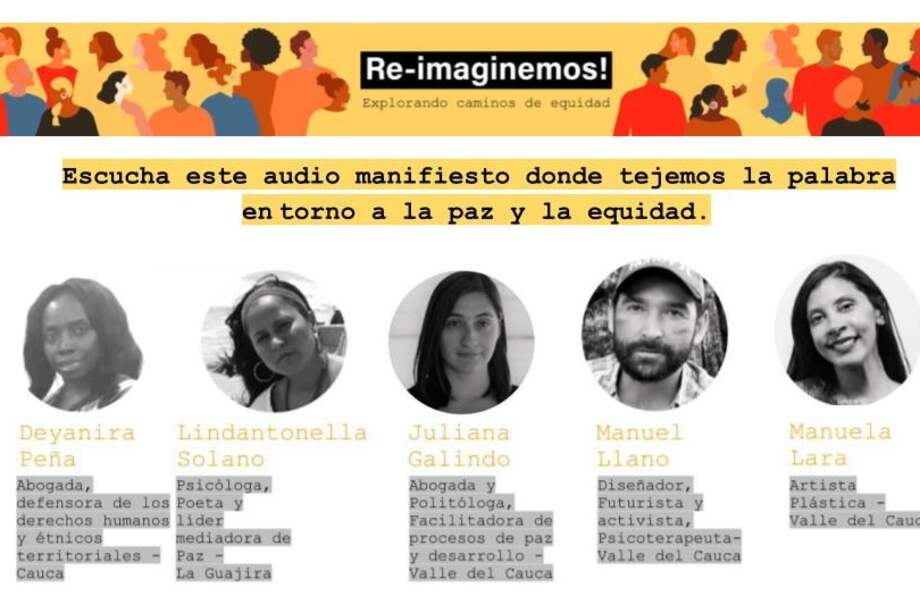 En este audio, el grupo de ¡Re-Imaginemos! teje la palabra en torno de la paz y la desigualdad.