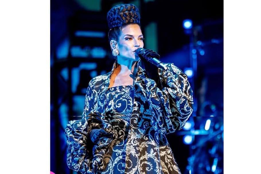 Natalia Jiménez en Bogotá cantó y conmovió: “Soy la artista que siempre quise ser”