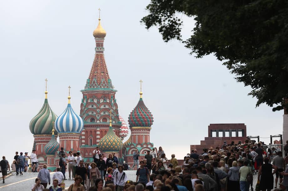 Plaza Roja en Moscú, Rusia. Imagen de referencia.