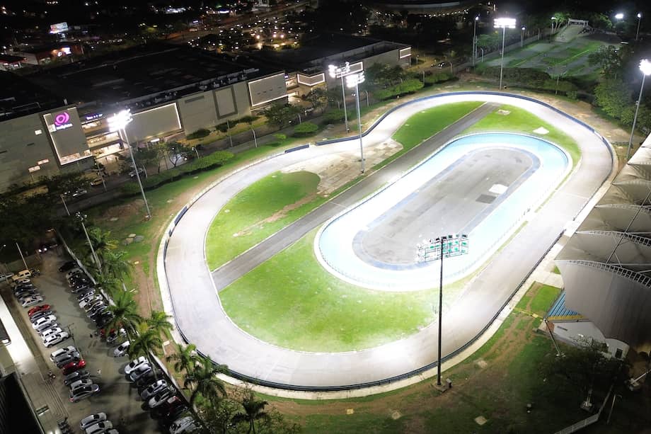 Foto del Patinódromo Mundialista ‘Luz Mery Tristán’, lugar en donde entrenaba el joven que falleció.