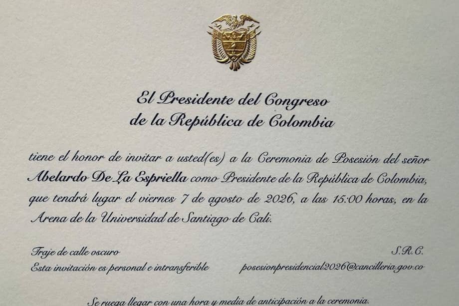 “En la tarjeta de invitación al acto oficial en Cali, vimos escrito «Abelardo De La Espriella». Pero...”: María Alejandra Medina C.
