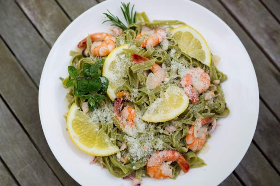 Receta del día: Fettuccine con camarones