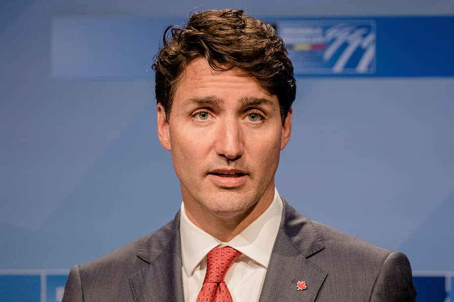 Justin Trudeau, primer ministro de Canadá. / Bloomberg